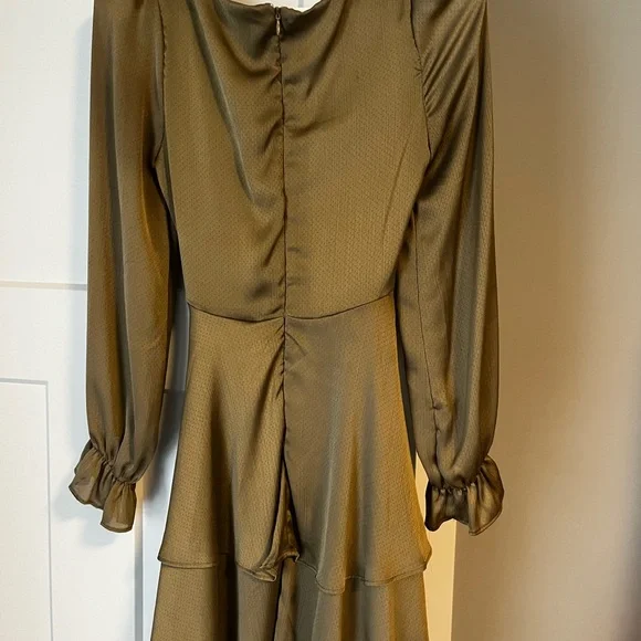 Altar'd State Olive Long Sleeve Dress - Picture 4 of 4